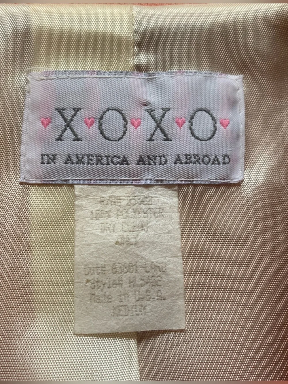 XOXO vintage 90s